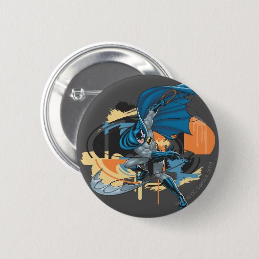 Batman Throw Ronde Button 5,7 Cm (Voorkant /achterkant)