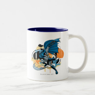 Batman Throw Tweekleurige Koffiemok