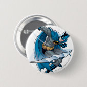 Batman Throwing Star Ronde Button 5,7 Cm (Voorkant /achterkant)