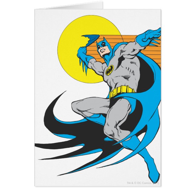 Batman Throws Batarang 2 (Voorkant)