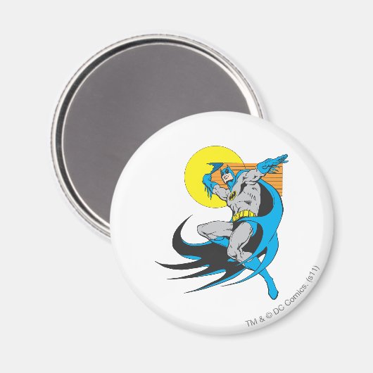 Batman Throws Batarang 2 Magneet (Voorkant / Achterkant)