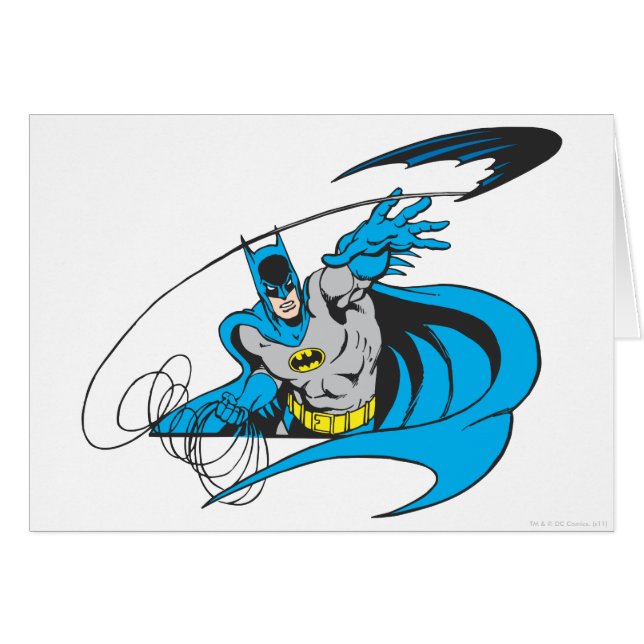 Batman Throws Batarang 3 (Voorkant Horizontaal)