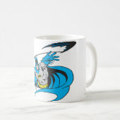 Batman Throws Batarang 3 Koffiemok (Voorkant rechts)