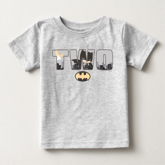 Batman | Tweede verjaardag Baby T-shirt (Voorkant)