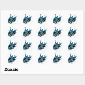 Batman Twists Ronde Sticker (Vel)