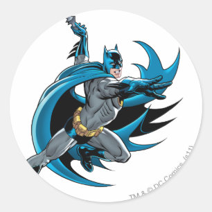 Batman Twists Ronde Sticker