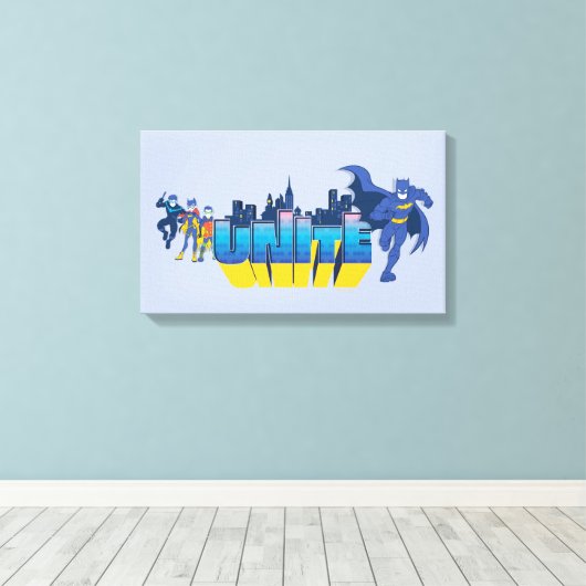 Batman | UNITE Canvas Afdruk (Insitu (Houten vloer))