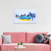 Batman | UNITE Canvas Afdruk (Insitu (Woonkamer))