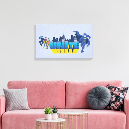 Batman | UNITE Canvas Afdruk (Insitu (Woonkamer))