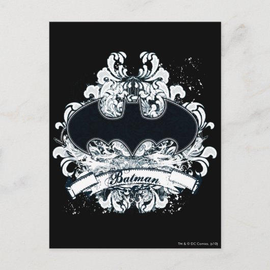 Batman  Urban Grunge Briefkaart (Voorkant)