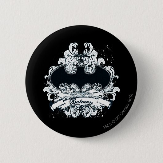 Batman  Urban Grunge Ronde Button 5,7 Cm (Voorkant)