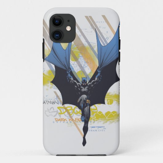 Batman Urban Legends - Dark Knight Graffiti Case-Mate iPhone Case (Achterkant)