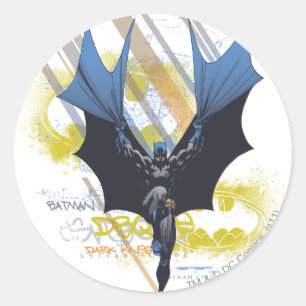 Batman Urban Legends - Dark Knight Graffiti Ronde Sticker