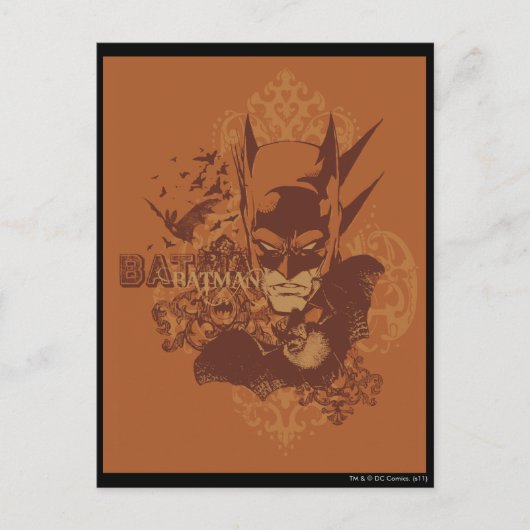 Batman Urban Legends - Oranje masker Briefkaart (Voorkant)