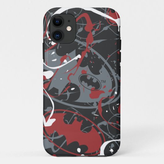 Batman Urban Legends - Patroon voor Logo van Verf  Case-Mate iPhone Case (Achterkant)