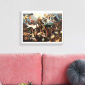 Batman V Superman engelen en demonen schilderen Canvas Afdruk (Insitu (Woonkamer))