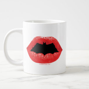Batman Valentijn   Bat Lips Grote Koffiekop