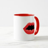 Batman Valentijn | Bat Lips Mok (Voorkant rechts)