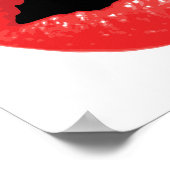 Batman Valentijn | Bat Lips Poster (Hoek)