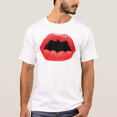 Batman Valentijn | Bat Lips T-shirt (Voorkant)