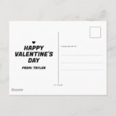 Batman Valentijn | Catoman - Je bent Gesponnen-fec Briefkaart (Achterkant)