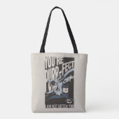 Batman Valentijn | Catoman - Je bent Gesponnen-fec Tote Bag (Achterkant)