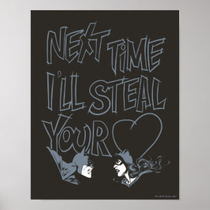Batman Valentijn Catwoman - Ik zal je hart laten Poster