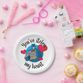 Batman Valentijn | Je hebt mijn hart gestolen Papieren Bordje (Feest)