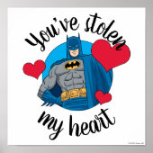 Batman Valentijn | Je hebt mijn hart gestolen Poster (Voorkant)