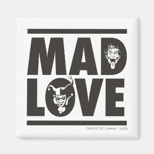 Batman Valentijn Joker & Harley - Mad Love Magneet