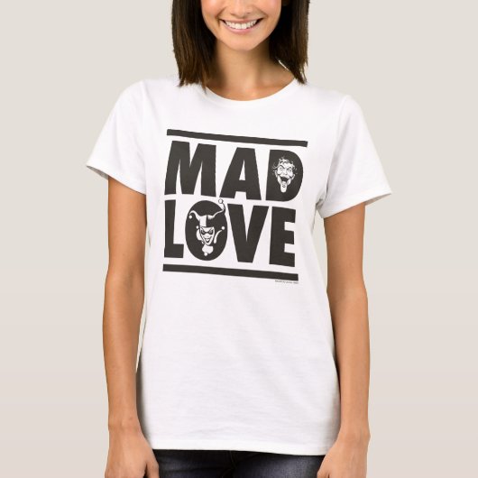 Batman Valentijn | Joker & Harley - Mad Love T-shirt (Voorkant)