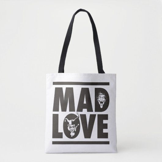 Batman Valentijn | Joker & Harley - Mad Love Tote Bag (Voorkant)