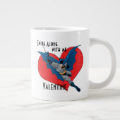Batman Valentijn | Nauw samen met mij Grote Koffiekop (Rechts)