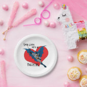 Batman Valentijn | Nauw samen met mij Papieren Bordje (Feest)