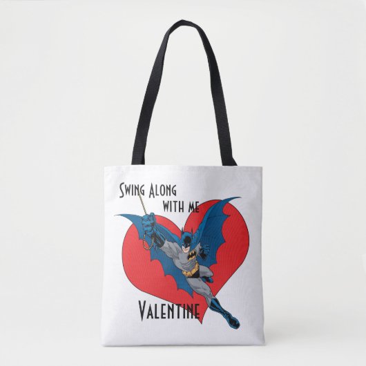 Batman Valentijn | Nauw samen met mij Tote Bag (Voorkant)