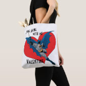 Batman Valentijn | Nauw samen met mij Tote Bag (Dichtbij)