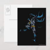 Batman valt neer briefkaart (Voorkant / Achterkant)