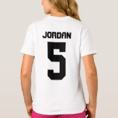 Batman | Verjaardag Meisje - Naam & Leeftijd T-shirt (Achterkant)