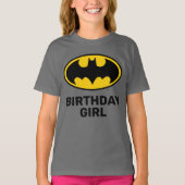 Batman | Verjaardag Meisje T-shirt (Voorkant)