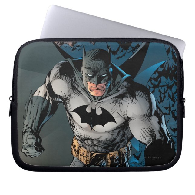 Batman verlaat Bat Cave Laptop Sleeve (Voorkant)