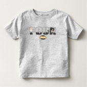Batman | Vierde verjaardag Kinder Shirts (Voorkant)