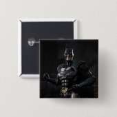 Batman Vierkante Button 5,1 Cm (Voorkant /achterkant)
