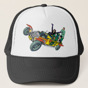 Batman Villains in Jokermobile Trucker Pet