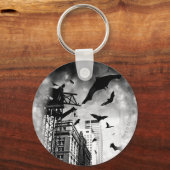 Batman | Vleermuizen door Gotham Sleutelhanger (Voorkant)