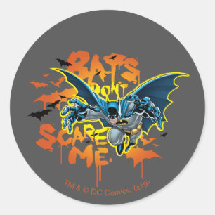 Batman   Vleermuizen maken me geen zorgen Ronde Sticker