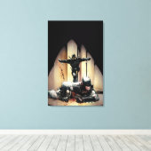 Batman Vol 2 #5 Hoesje Canvas Afdruk (Insitu (Houten vloer))