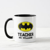 Batman Volledige Kleur Bijbaan Leraar Mok (Links)