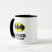 Batman Volledige Kleur Bijbaan Leraar Mok (Voorkant links)