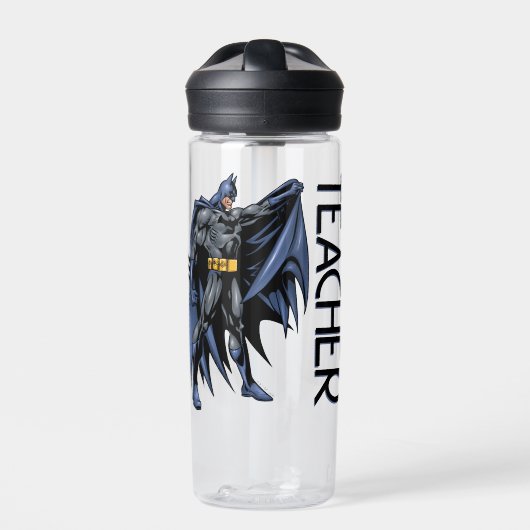 Batman Volledige Kleur Bijbaan Leraar Waterfles (Voorkant)