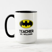 Batman Volledige Kleur Zijkant Leraar Mok (Links)